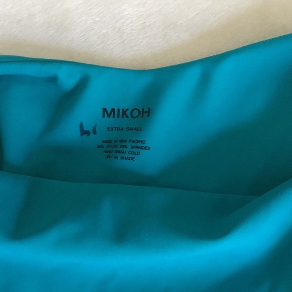 Mikoh Moorea Turquoise One Piece Swimsuit - Picture 7 of 7